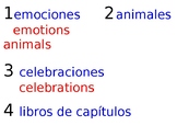 Bilingual Classroom Library Book Labels