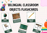 Bilingual Classroom Objects Flashcards