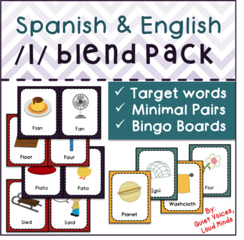 and English /l/ Blend Pack: Minimal Pairs | TPT
