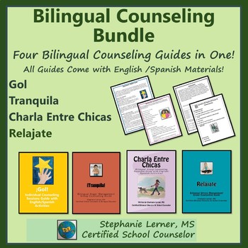Preview of Bilingual Group & Individual Counseling Bundle