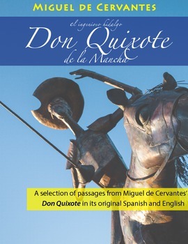 Preview of Bilingual Don Quixote by Miguel Cervantes Booklet