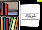 Bilingual/ ESL Boom Cards: Classroom Vocabulary