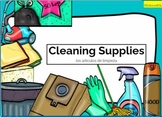 Bilingual/ ESL Boom Cards: Cleaning Supplies