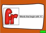 Bilingual/ ESL boom cards: Words that begin with -fr
