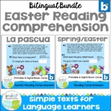 Bilingual Easter Spring Reading Comprehension | Print & Bo