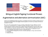 Bilingual English/Tagalog- Functional Hospital AAC (list v