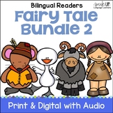 Bilingual Fairy Tale Stories Readings Bundle 2 Mini Books 