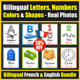 Bilingual (French & English) Letters, Numbers, Colors & Sh