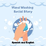 Bilingual Hand Washing  Social Story Step-By-Step Guide-wi
