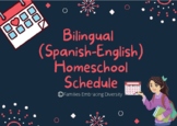 Bilingual Homeschool Schedule