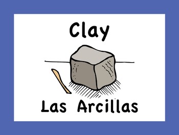 Preview of Bilingual Labels for the Art Classroom - English / Spanish