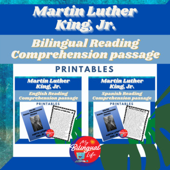 Martin Luther King, Jr. Reading Activity 