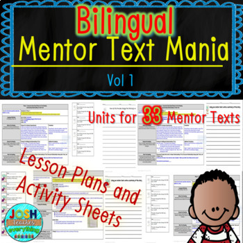 Preview of Bilingual Read Aloud Lesson Plan and Activities Yearlong Bundle