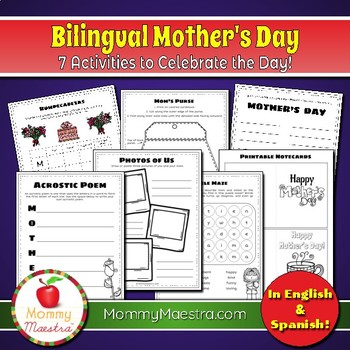 Mothers Day Activities In Spanish Worksheets Tpt - 