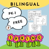 Bilingual PK-1st Grade Spring Sampler Pack (Spanish-English)