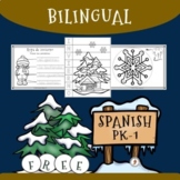 Bilingual PK-1st Grade Winter Sampler Pack (Spanish-English)
