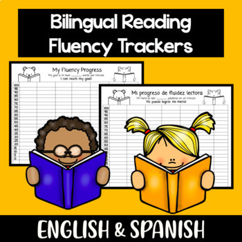 Preview of Bilingual Reading Fluency Progress Tracker - Mi progreso de fluidez lectora