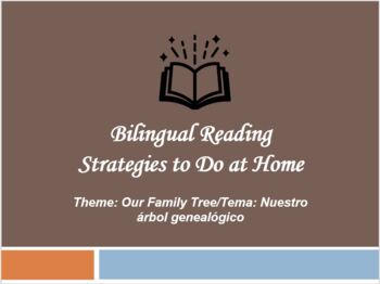 Preview of Bilingual Reading Strategies to Do at Home PD