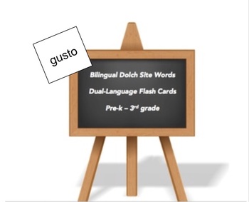Preview of Bilingual Sight Words, Tagalog (Filipino)  and English Flash Cards
