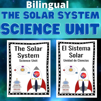 Preview of Bilingual Solar System Sistema Solar Unit in English and Spanish