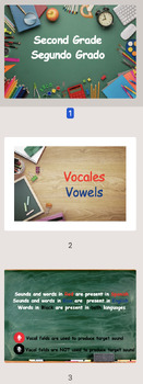 Preview of Bilingual Sound Wall - 2nd Grade version