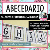 Bilingual Spanish Alphabet Posters - Abecedario Ortografía