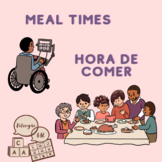 Bilingual Spanish/English AAC Mealtimes Requesting Templat