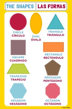 shapes in spanish wor
