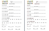 Bilingual Spanish/English Numbers Worksheet (Números)