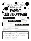 Bilingual Student & Parent Information-Back to School