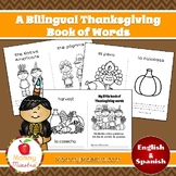 Bilingual Thanksgiving Book of Words