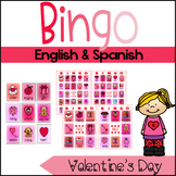 Valentine's BINGO Spanish and English