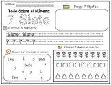 Bilingual Worksheet Number Activity Learn Numbers 1 -10 Sp