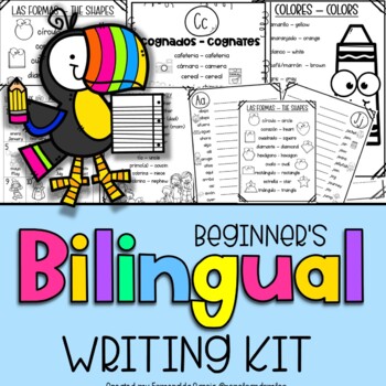 Preview of Bilingual Writing Kit