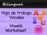 Bilingual resource- vocales-vowels