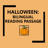 Bilingual/ESL Halloween Reading Passage