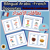 Bilingue Arabe-Français Les Contraires Flashcards  بطاقات 