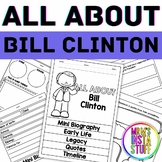 Bill Clinton Flipbook Research Biography Unit President's Day