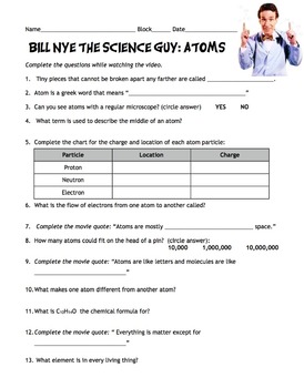 Bill Nye Forests Video Worksheet Answers