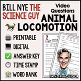 Bill Nye | Animal Locomotion | Printable & Digital Video Q