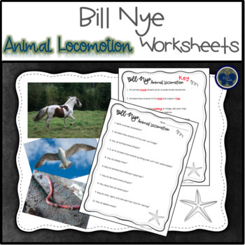 Bill Nye Animal Locomotion Teaching Resources | TPT