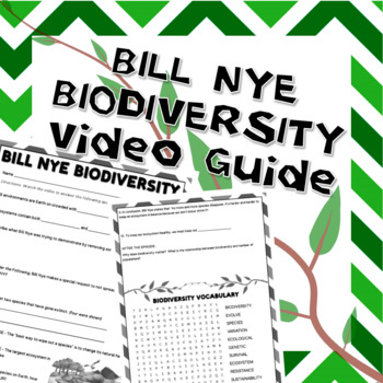Preview of Bill Nye Biodiversity Video Guide