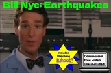 Bill Nye: Earthquakes with video and matching Kahoot!