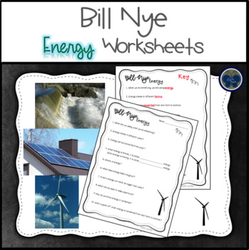 Bill Nye Energy Worksheets by Love Duck | Teachers Pay ...
