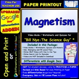 Video Guide, Quiz for Bill Nye – Magnetism * PRINTING Goog
