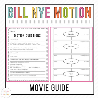 bill nye sound video worksheet