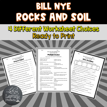 Preview of Bill Nye - Rocks and Soil