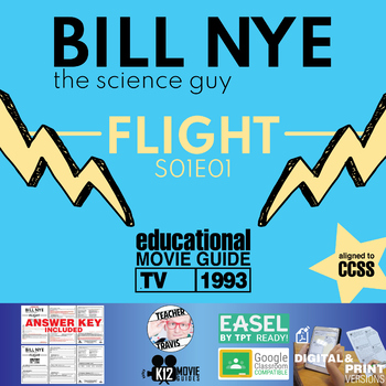 Preview of FREE! Bill Nye - S01E01 - Flight | Lift | Bernoulli's Principle | Video Guide