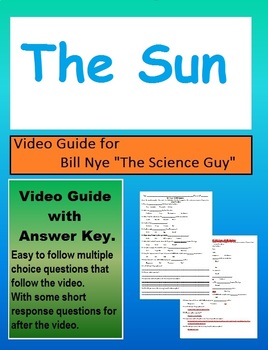 Preview of Bill Nye: S2E13 The Sun         (with answer key)