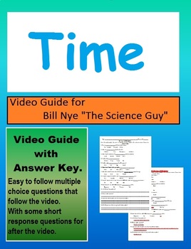 Preview of Bill Nye: S4E20 Time video follow along                        (with answer key)